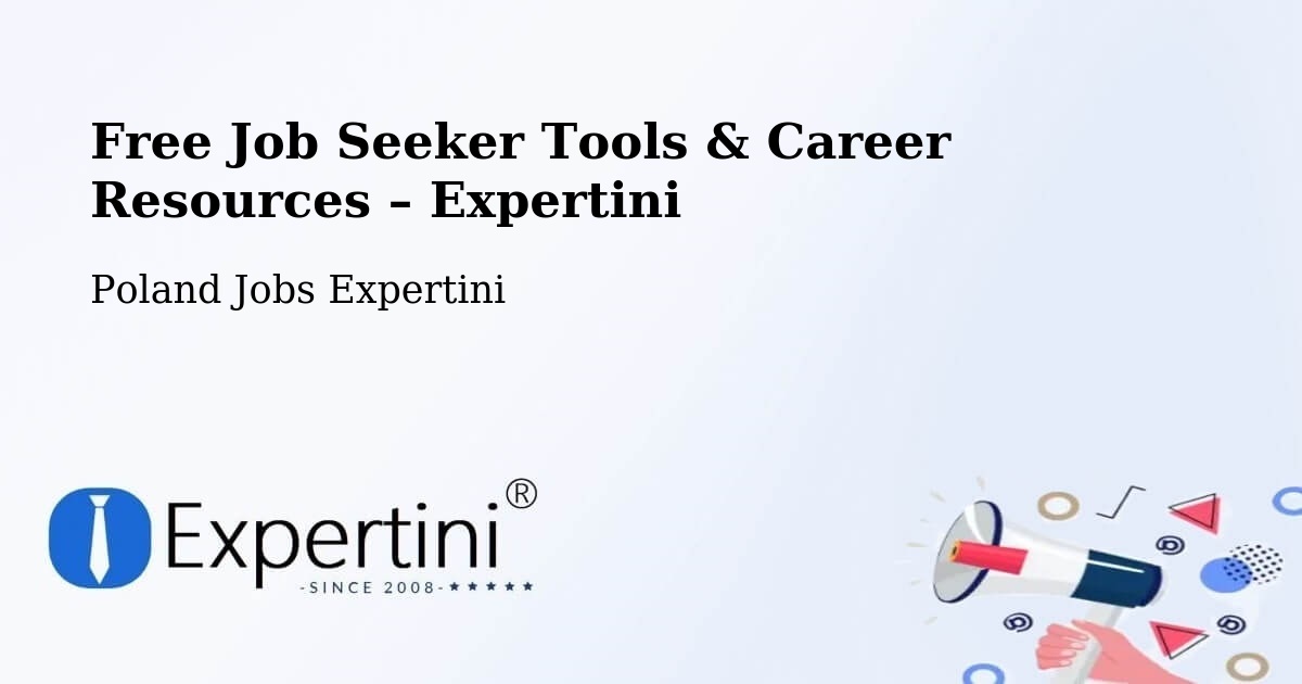 Free Job Seeker Tools & Career Resources – Węgorzewo - Węgorzewo, Poland Jobs Expertini