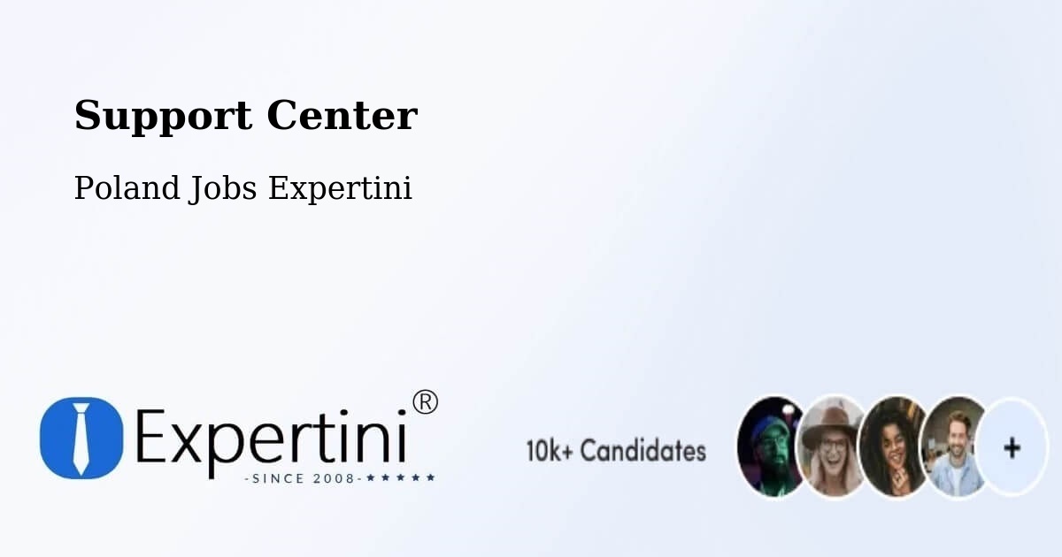 Support Services – Węgorzewo - Poland Jobs Expertini